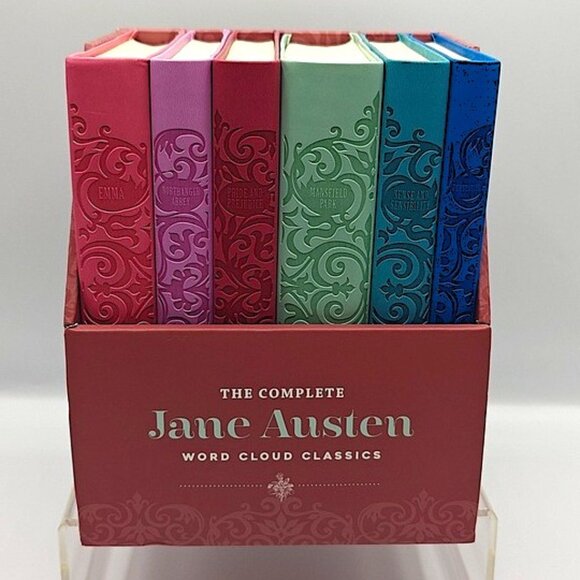 Jane Austen Boxed Set Word Cloud Classics Flexibound - Picture 1 of 6